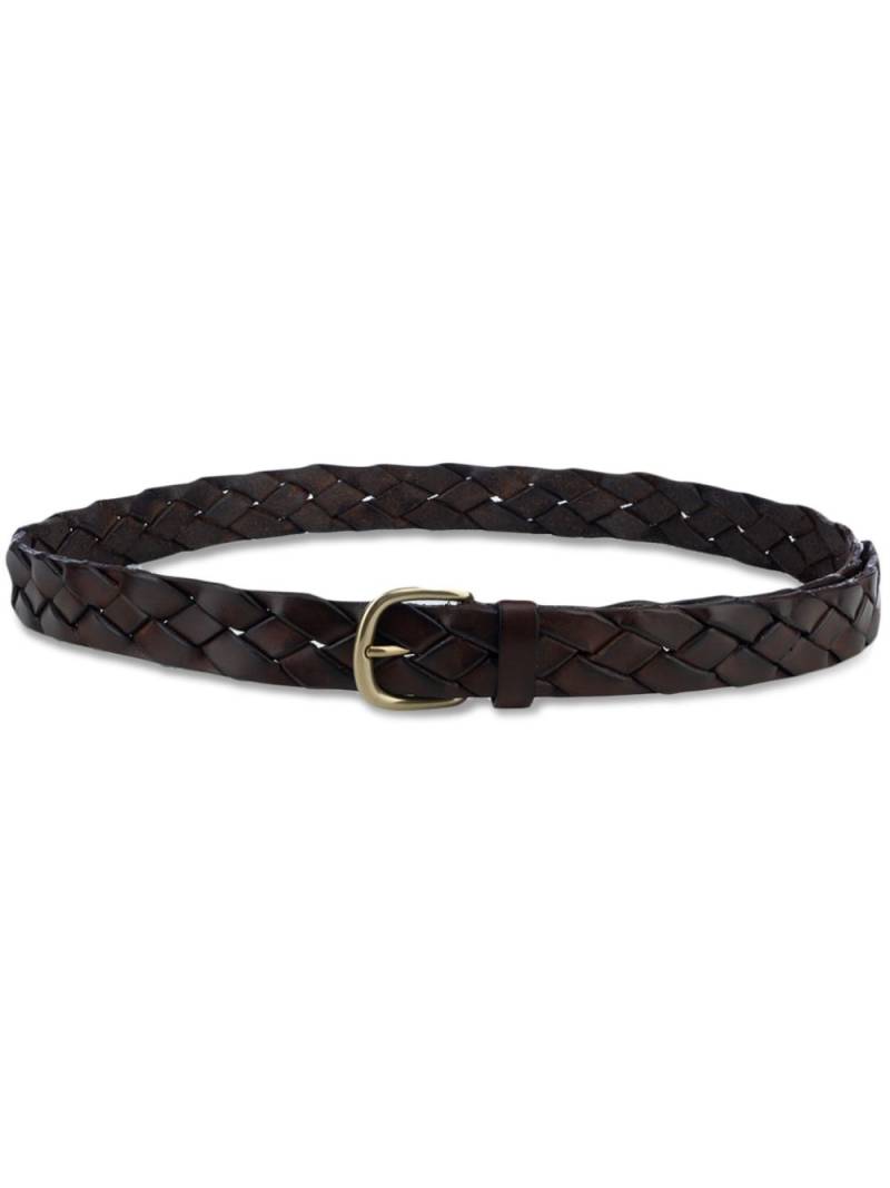 D'amico interwoven belt - Brown von D'amico