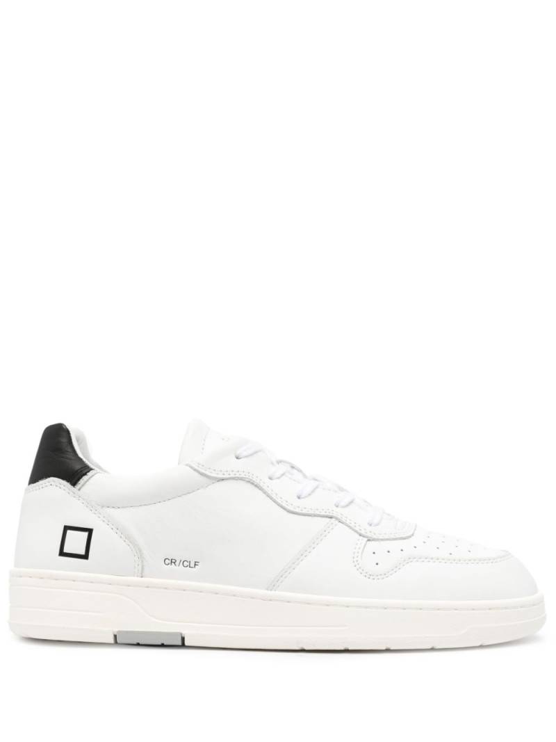 D.A.T.E. Court leather sneakers - White von D.A.T.E.