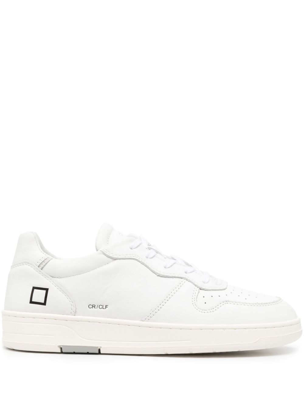 D.A.T.E. Court leather sneakers - White von D.A.T.E.