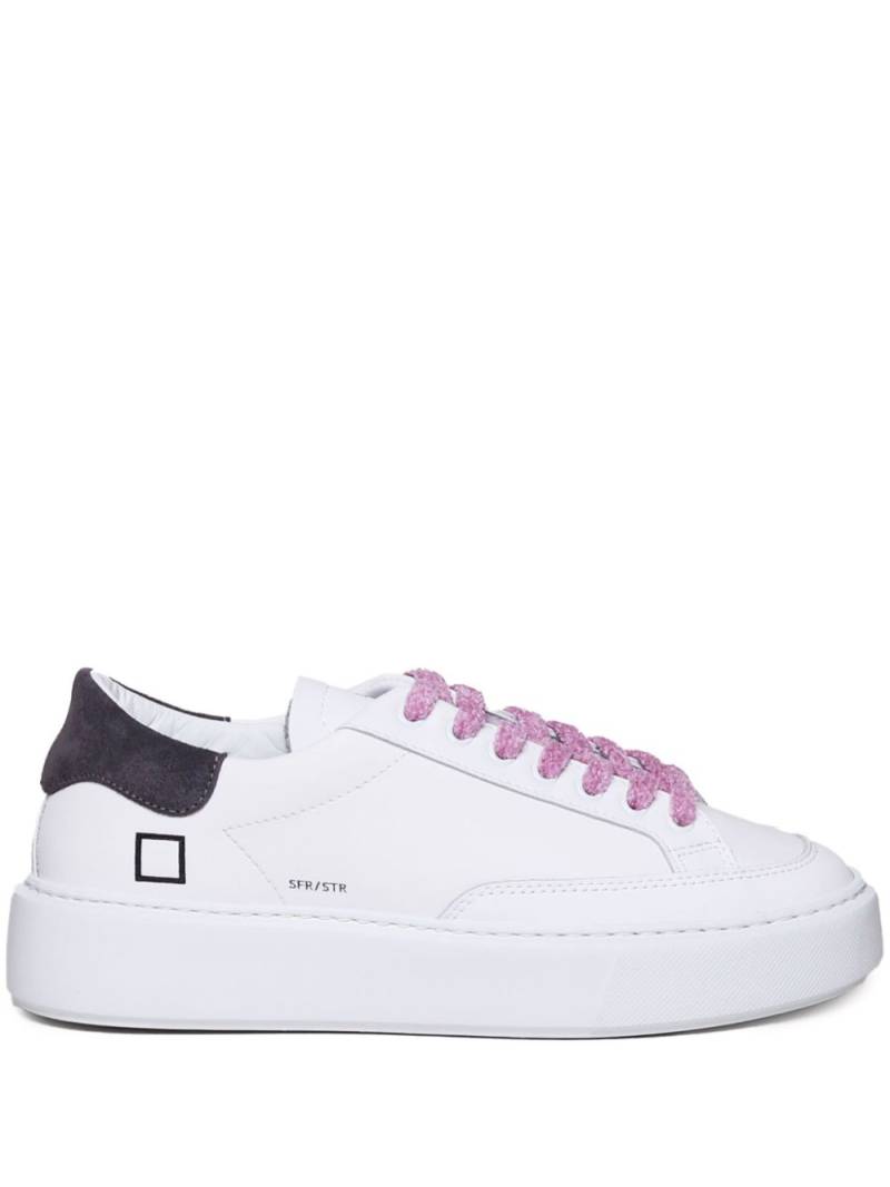 D.A.T.E. Sfera leather sneakers - White von D.A.T.E.