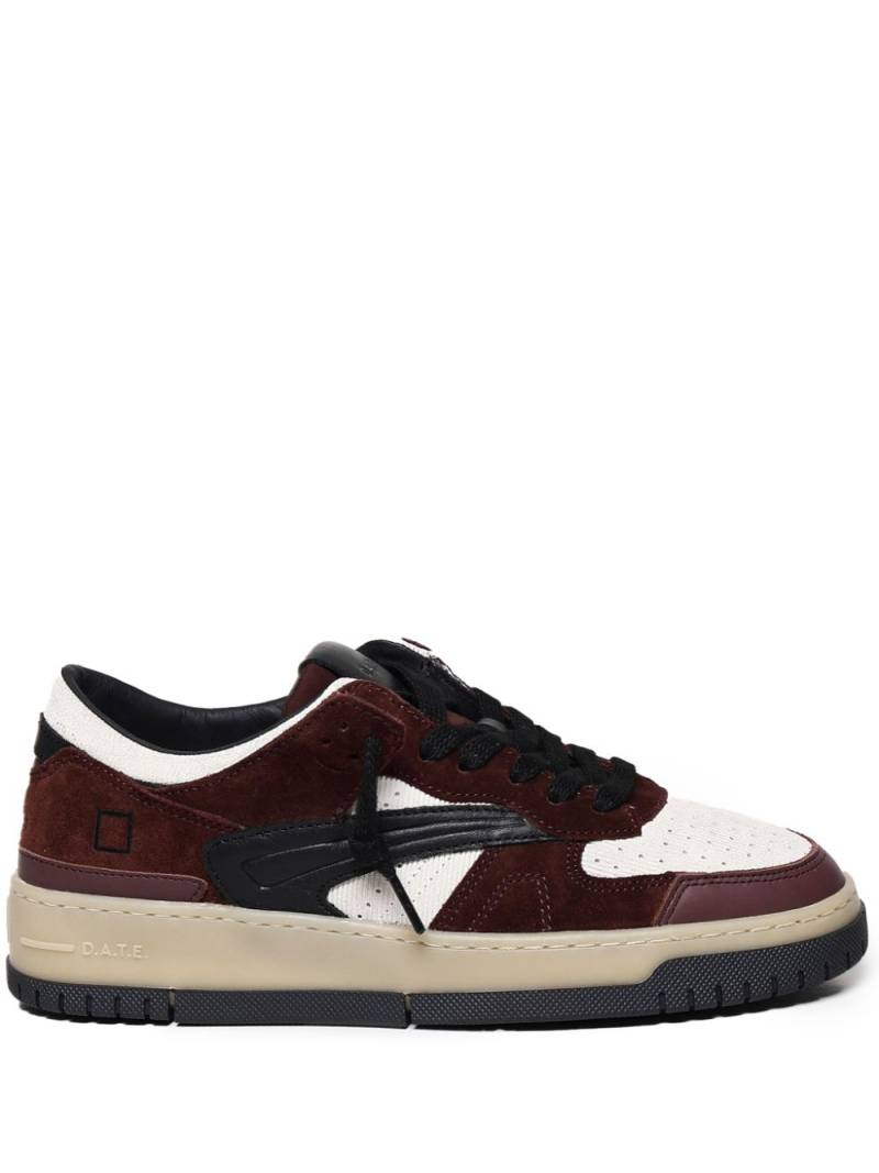 D.A.T.E. leather sneakers - Brown von D.A.T.E.