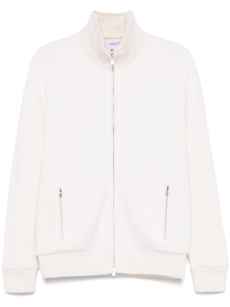 D4.0 cashmere cardigan - White von D4.0