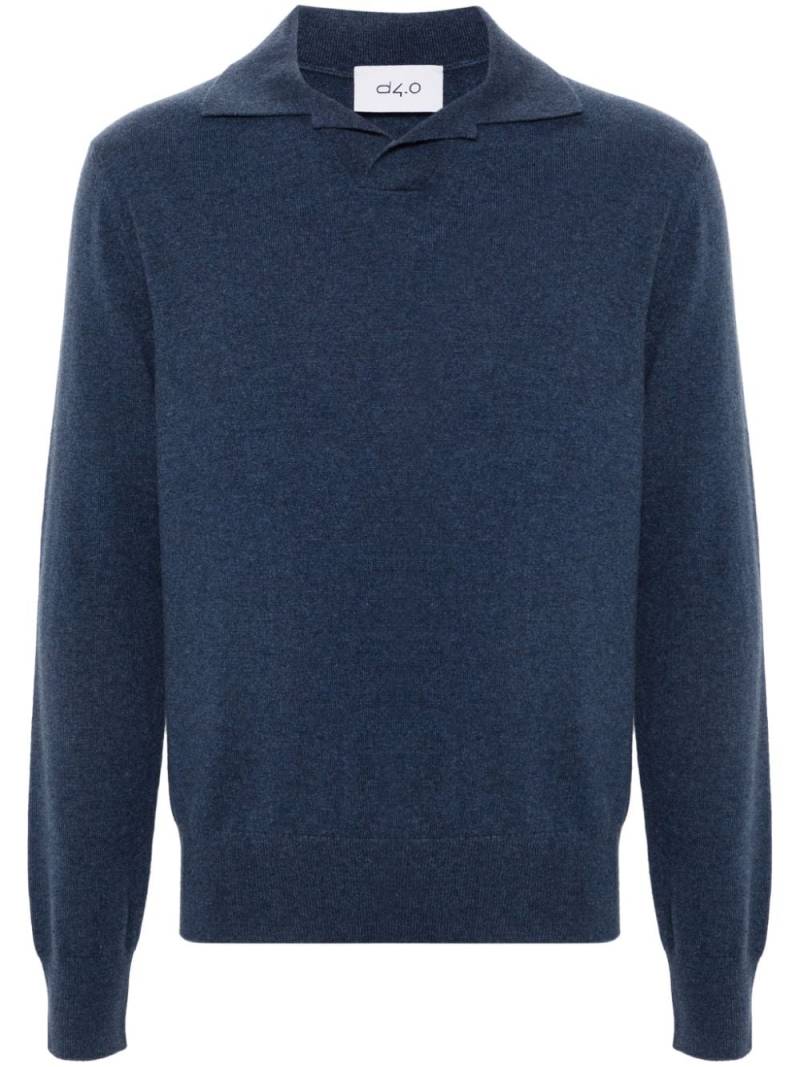 D4.0 cashmere sweater - Blue von D4.0