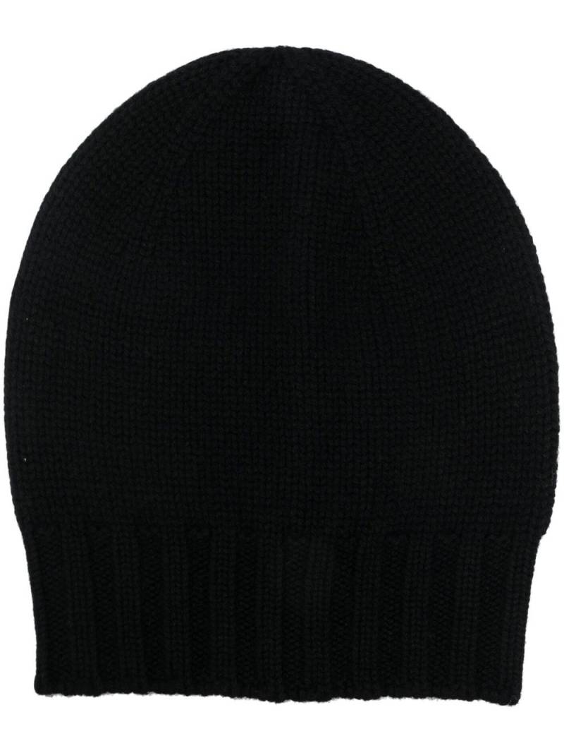 D4.0 chunky ribbed knit beanie - Black von D4.0