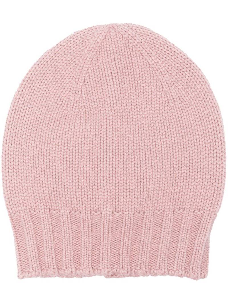 D4.0 chunky ribbed knit beanie - Pink von D4.0