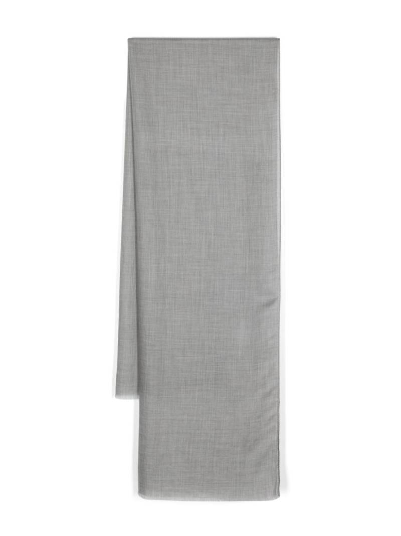 D4.0 fringed scarf - Grey von D4.0