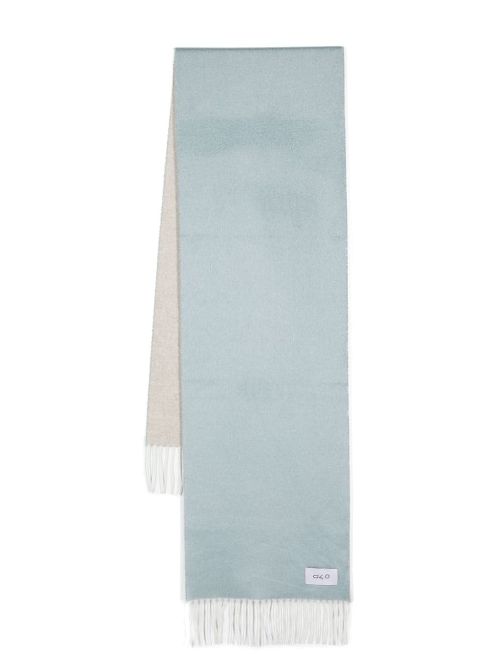 D4.0 logo-patch scarf - Blue von D4.0