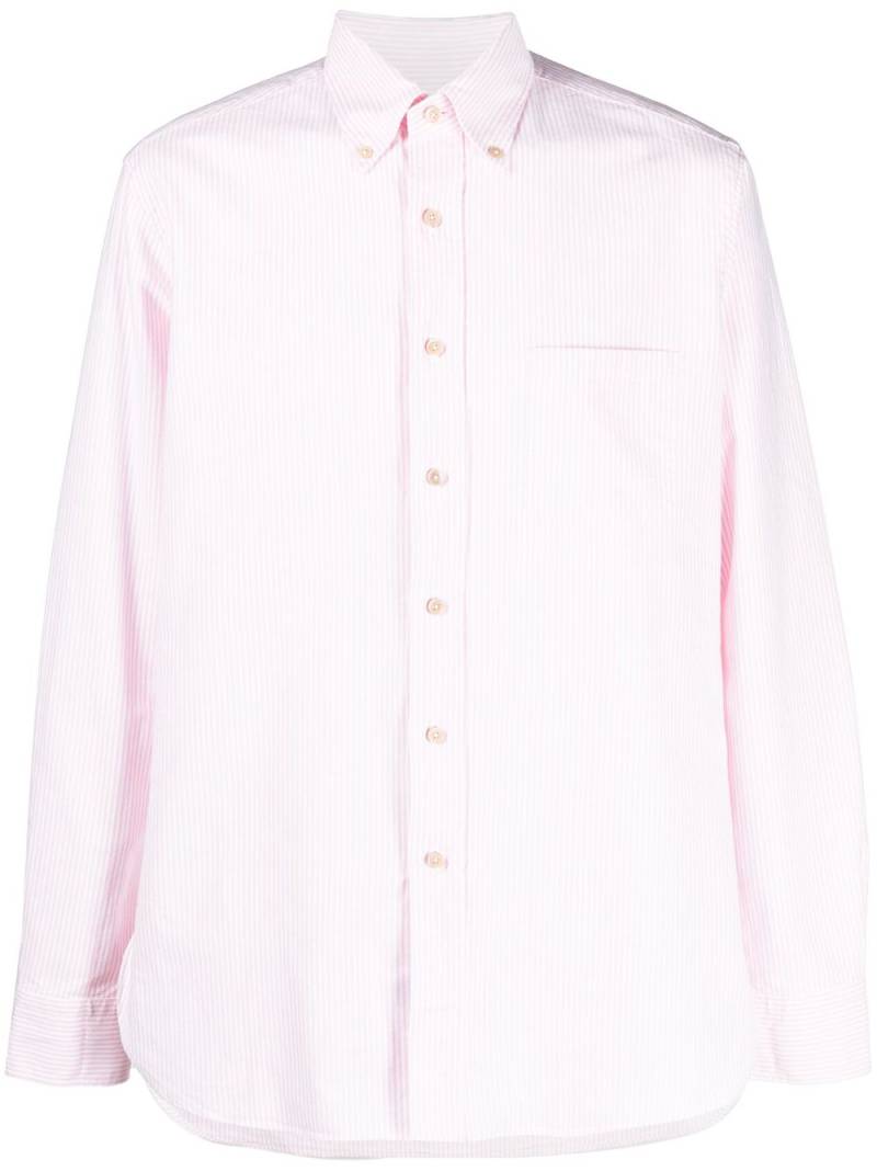 D4.0 striped long-sleeve shirt - Pink von D4.0