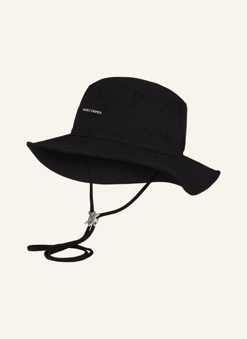 Daily Paper Bucket-Hat Niu schwarz von DAILY PAPER