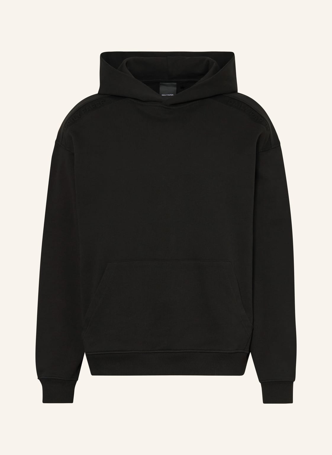 Daily Paper Hoodie Juma schwarz von DAILY PAPER