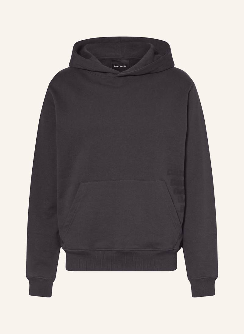 Daily Paper Hoodie schwarz von DAILY PAPER