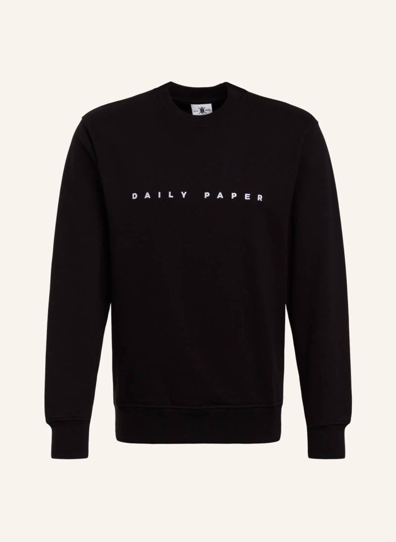 Daily Paper Sweatshirt Alias schwarz von DAILY PAPER