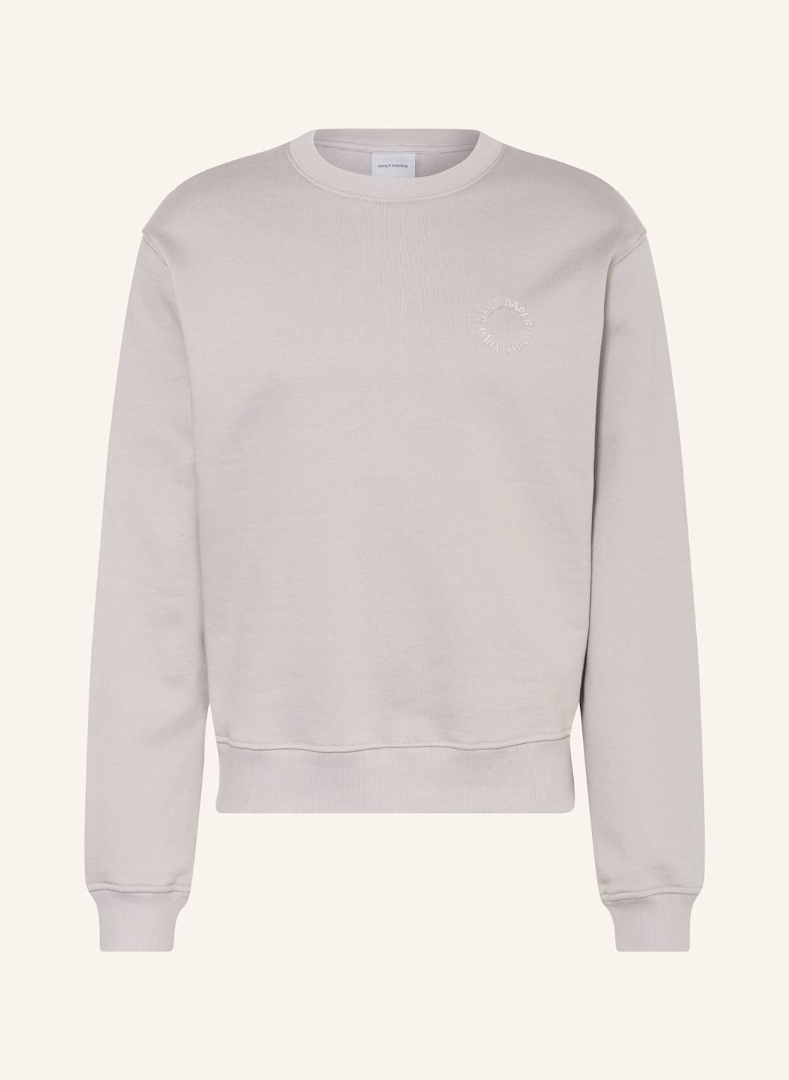 Daily Paper Sweatshirt Orbit grau von DAILY PAPER