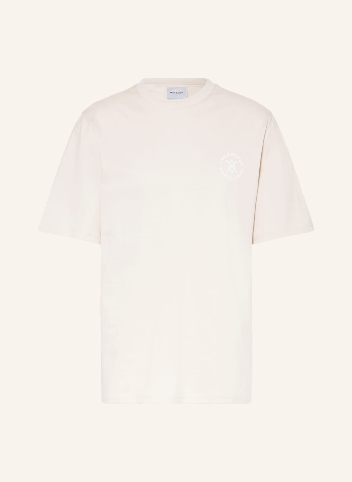 Daily Paper T-Shirt Circle beige von DAILY PAPER