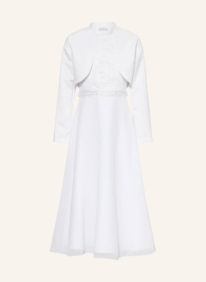 Danamade Cocktailkleid Mit Pailletten weiss von DANAMADE