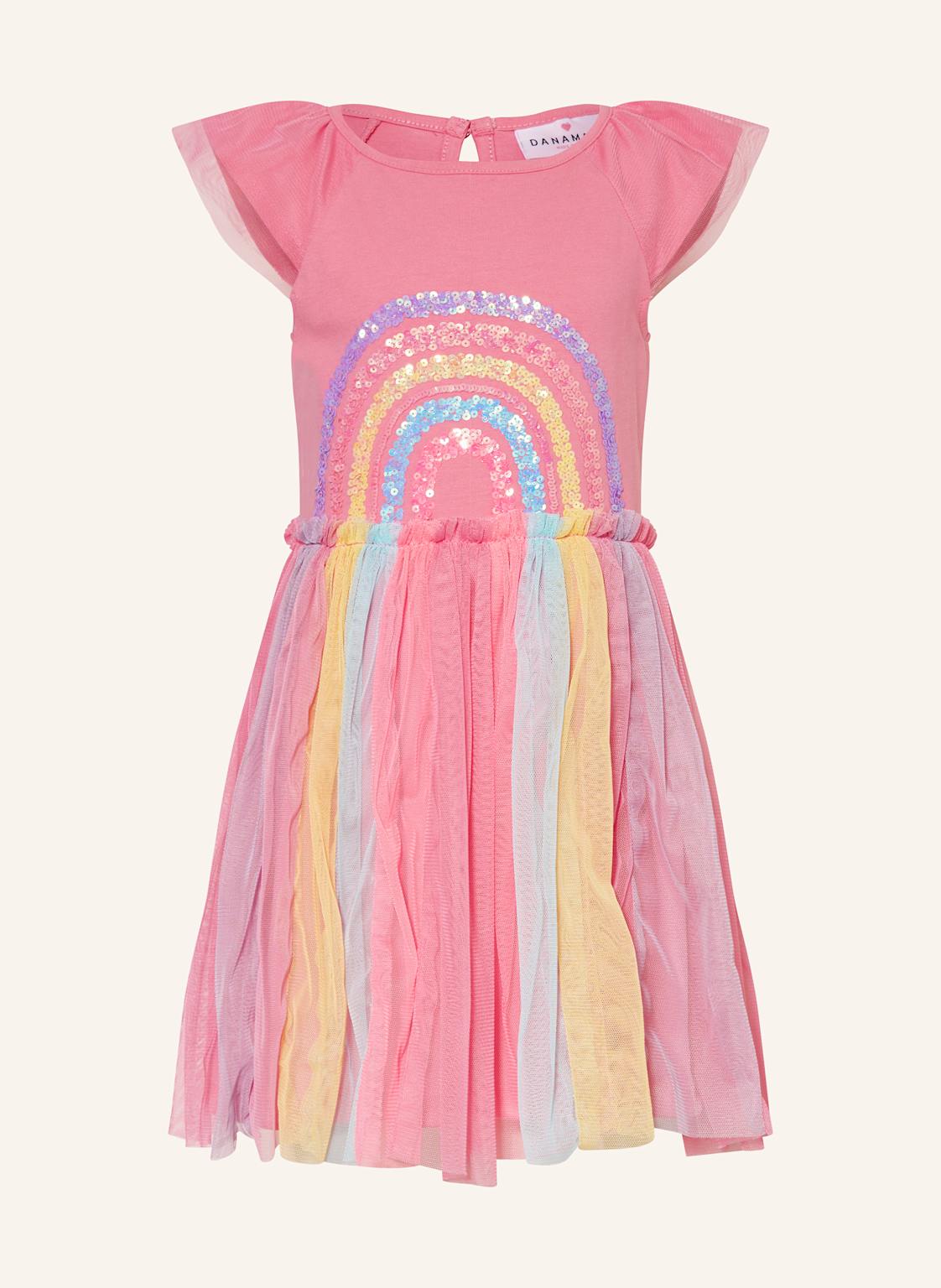 Danamade Kleid Mit Pailletten pink Danamade Kleid Mit Pailletten pink von DANAMADE