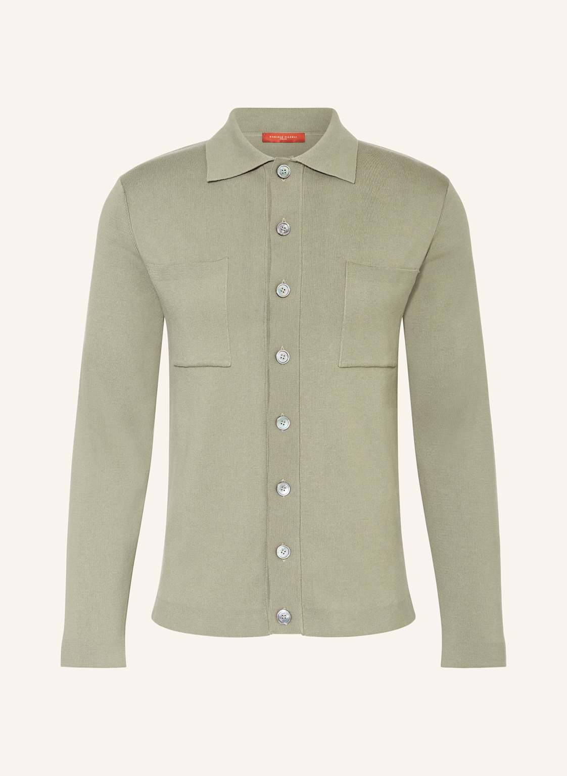 Daniele Fiesoli Strick-Overshirt gruen Daniele Fiesoli Strick-Overshirt gruen von DANIELE FIESOLI