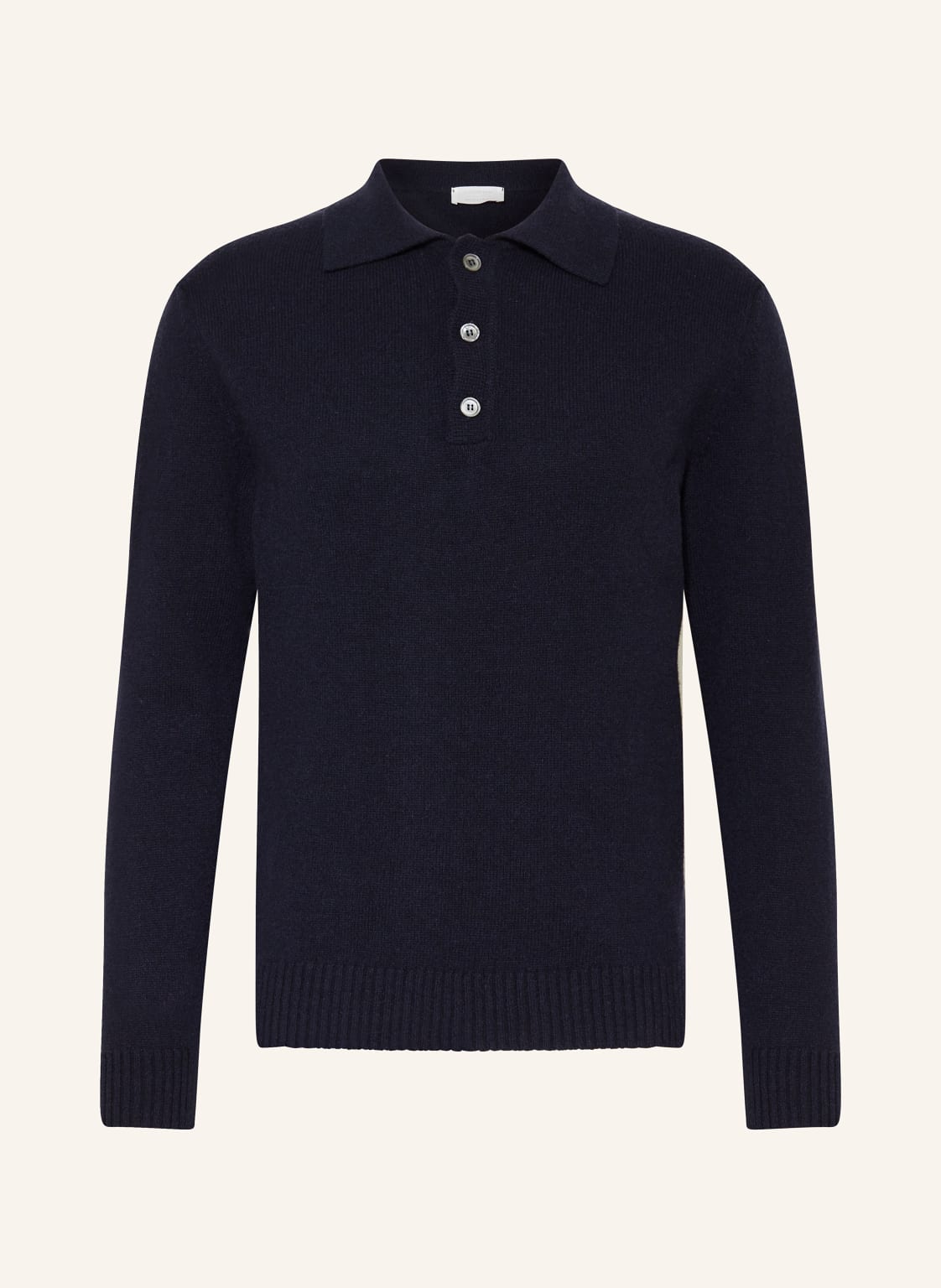 Daniele Fiesoli Strick-Poloshirt Aus Cashmere blau