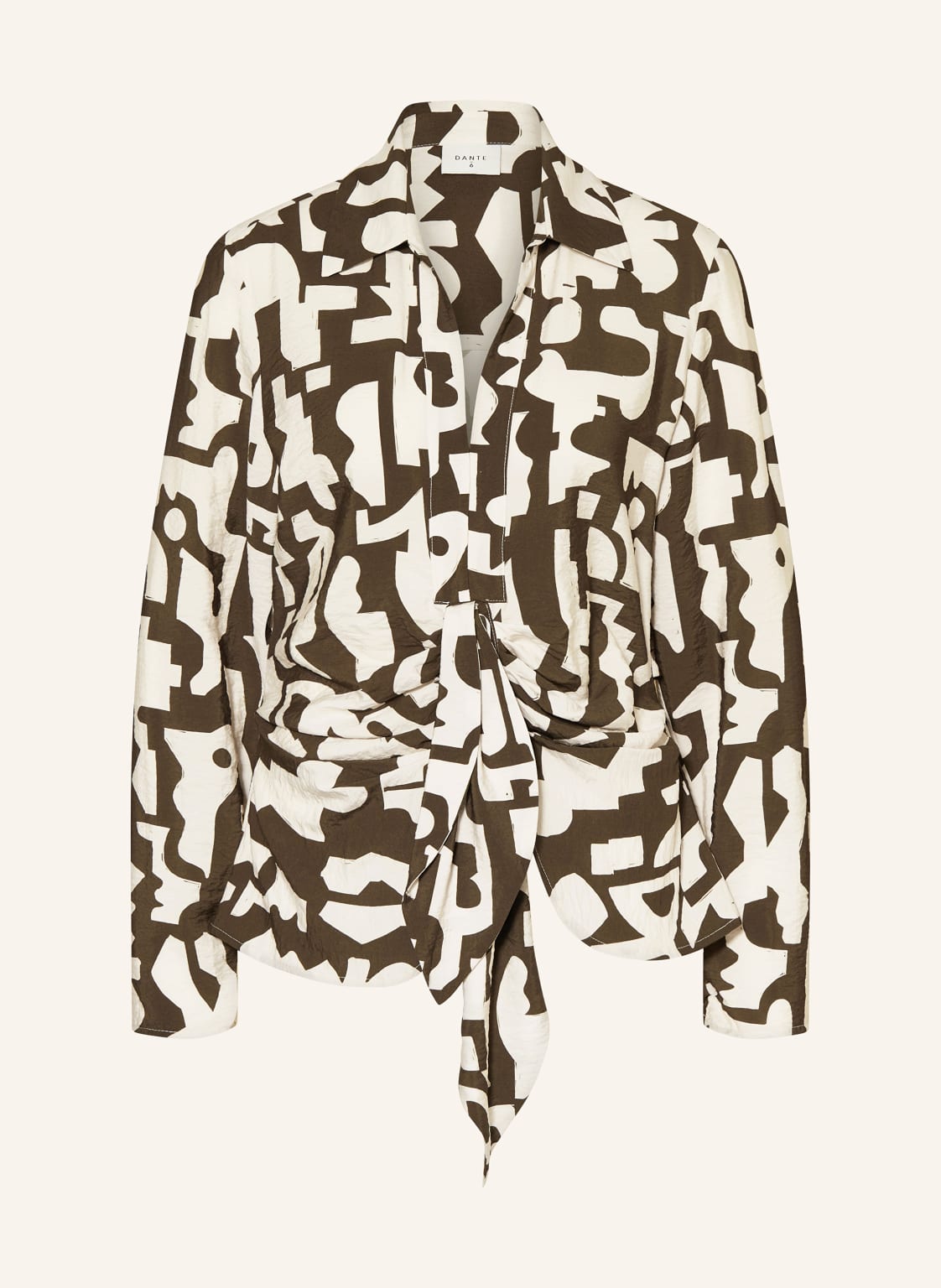 dante6 Bluse d6ozane Mit Bindedetail gruen dante6 Bluse d6ozane Mit Bindedetail gruen von DANTE6