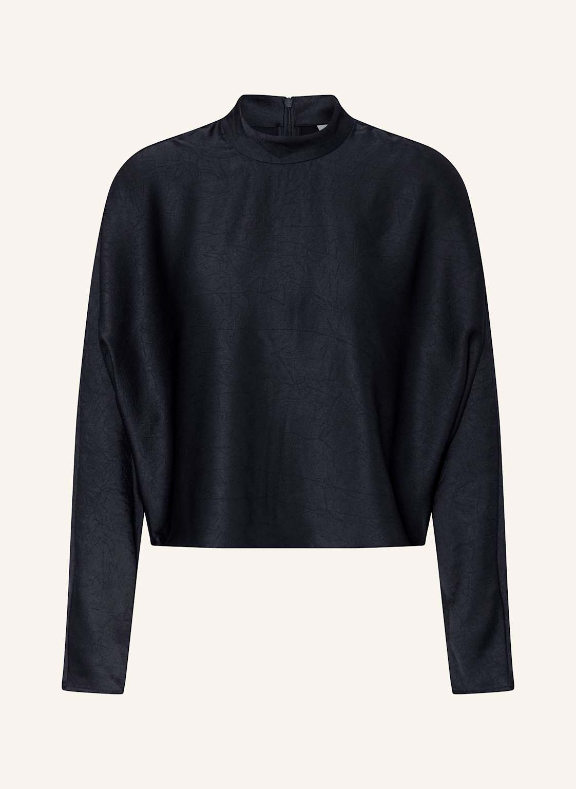 dante6 Blusenshirt Sally Aus Satin blau dante6 Blusenshirt Sally Aus Satin blau von DANTE6