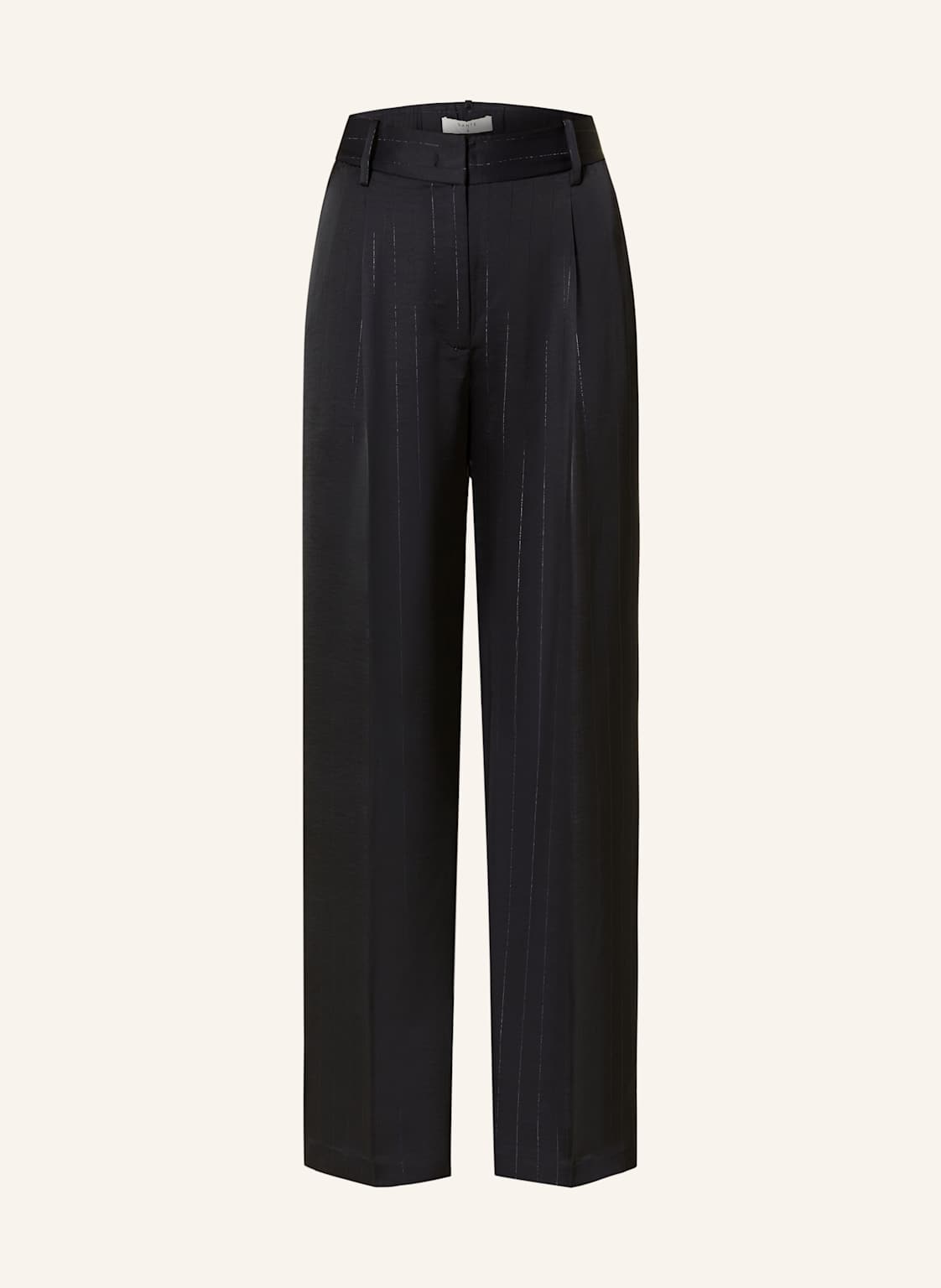 dante6 Marlenehose Larod Aus Satin schwarz dante6 Marlenehose Larod Aus Satin schwarz von DANTE6