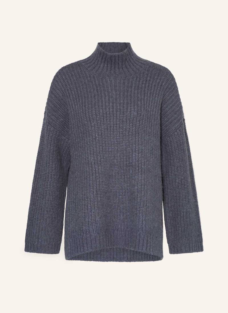 dante6 Pullover d6rayure Mit Alpaka blau von DANTE6