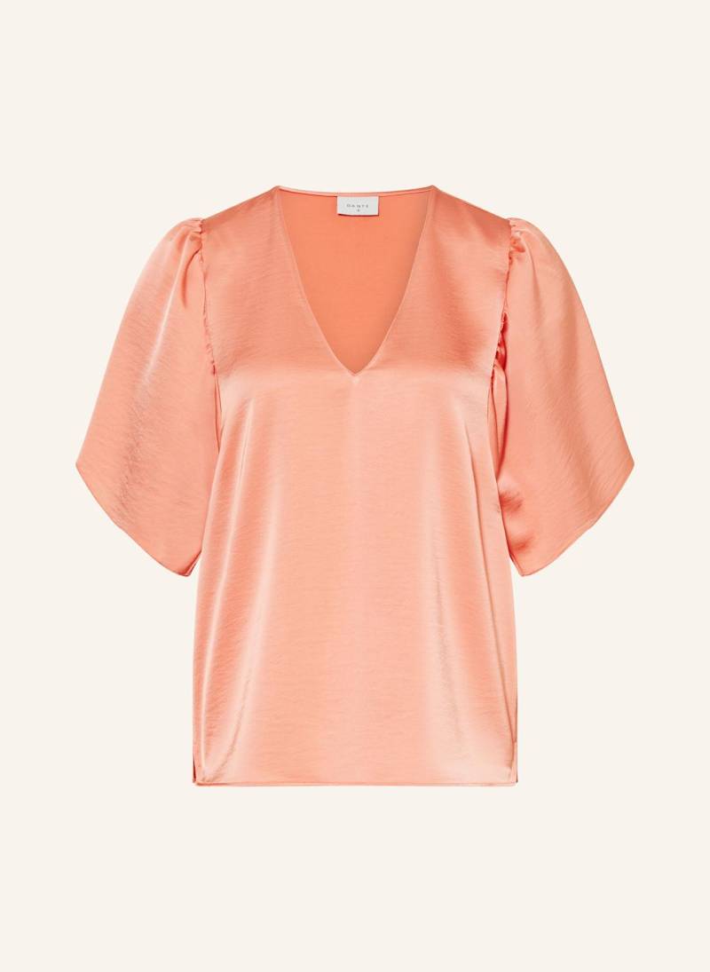dante6 Satinbluse Arvi orange von DANTE6