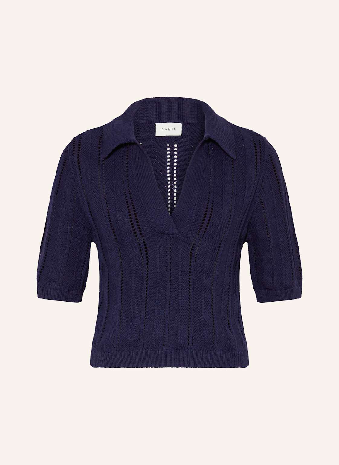 dante6 Strickshirt Almas blau dante6 Strickshirt Almas blau von DANTE6