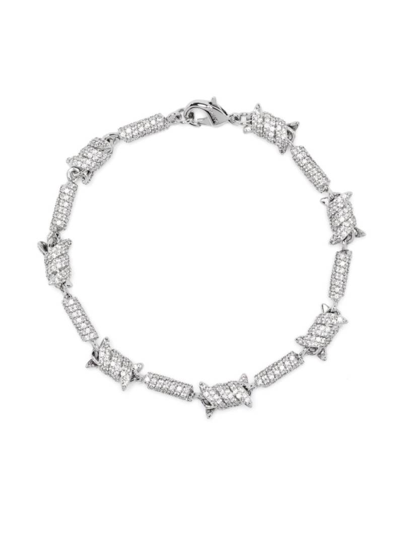 DARKAI Barbed Wire bracelet - Silver von DARKAI