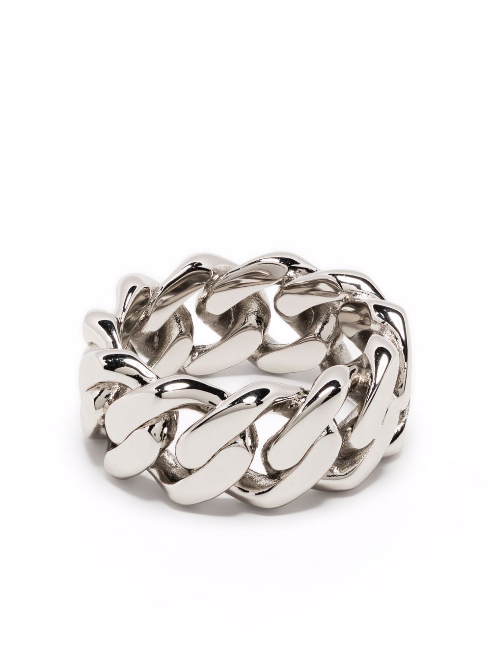 DARKAI curb-chain ring - Silver von DARKAI