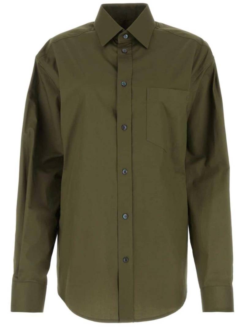 DARKPARK Anne Tailored shirt - Green von DARKPARK