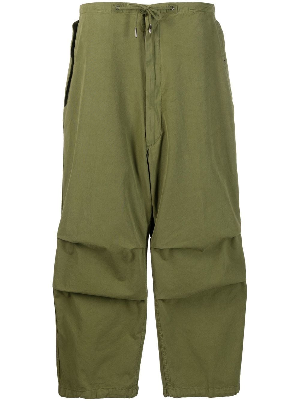 DARKPARK Blair drop-crotch cargo trousers - Green von DARKPARK