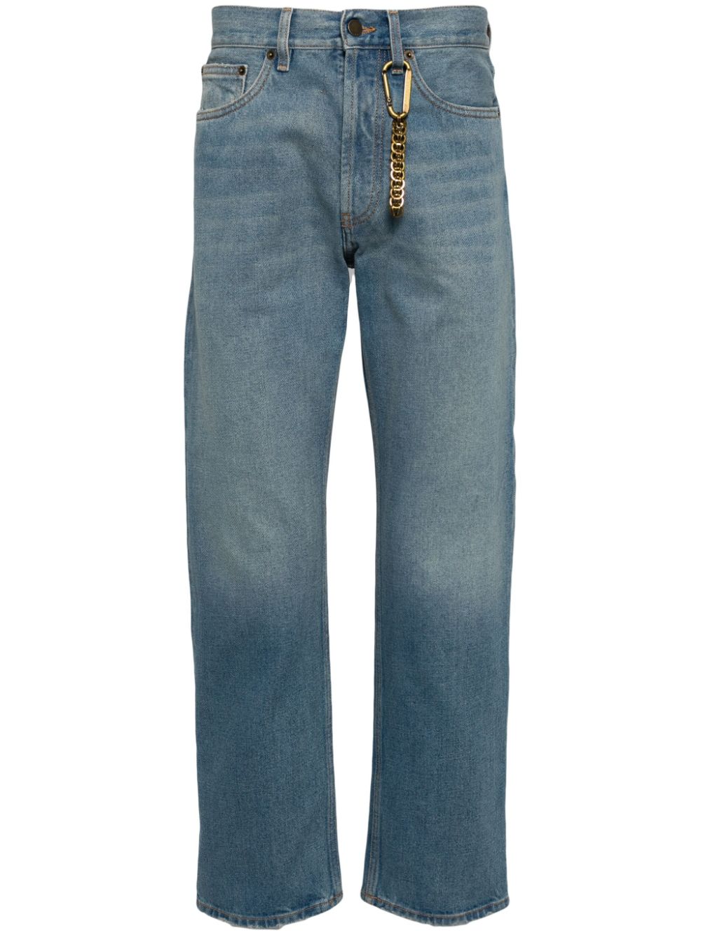 DARKPARK Larry mid-rise straight-leg jeans - Blue von DARKPARK