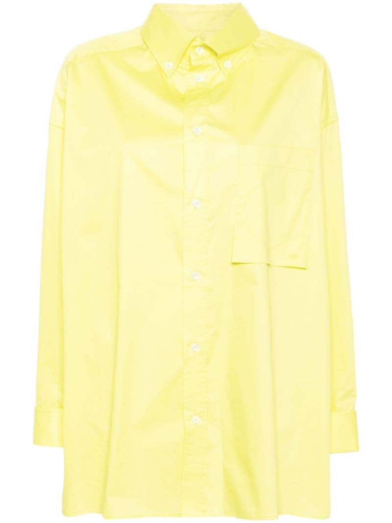 DARKPARK Nathalie cotton shirt - Yellow von DARKPARK