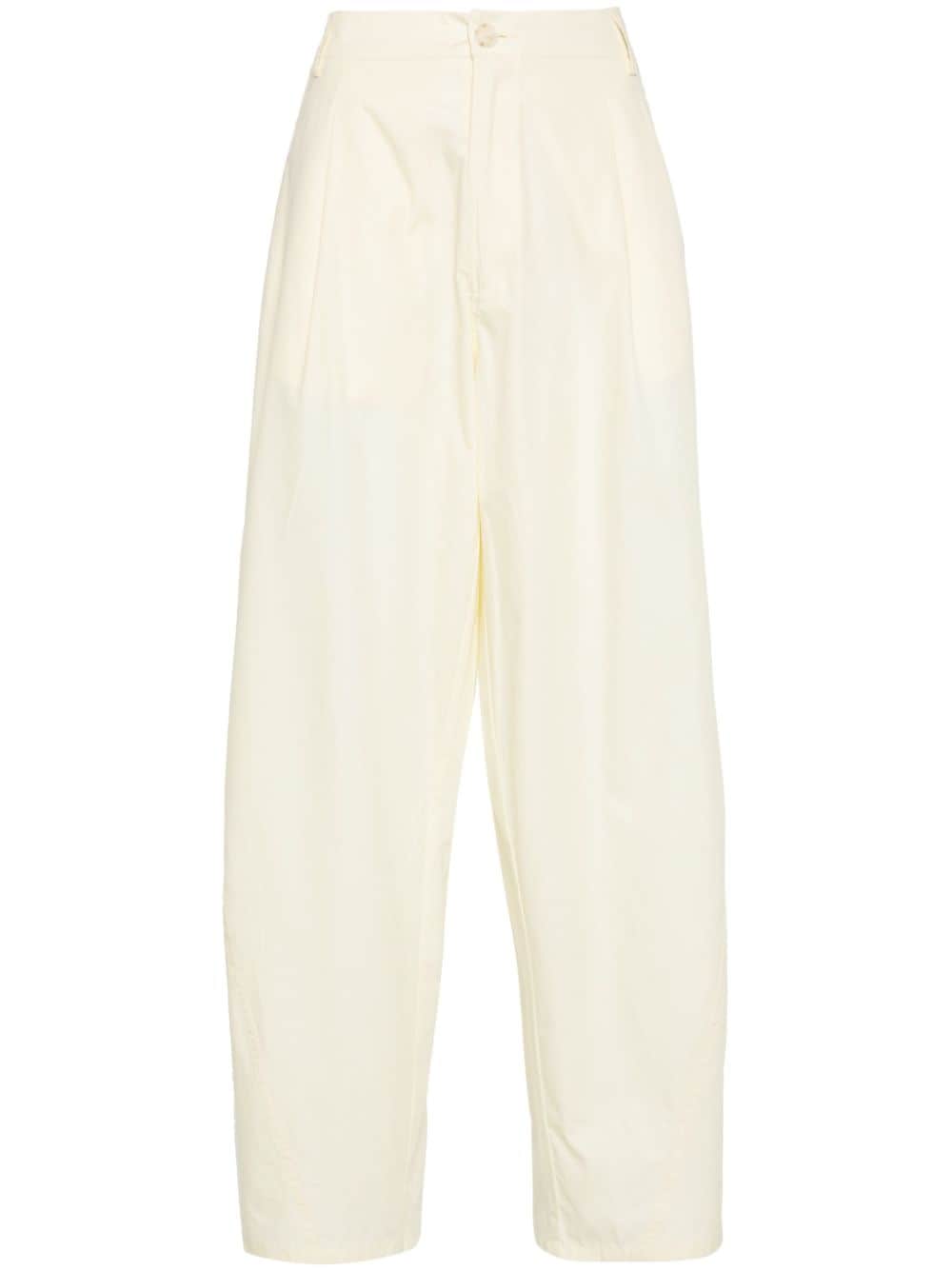 DARKPARK Phebe mid-waist wide-leg trousers - Yellow von DARKPARK