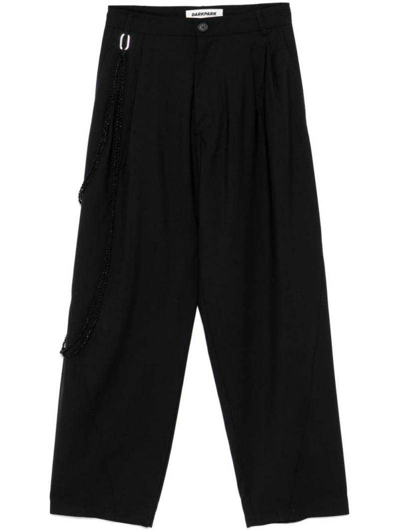 DARKPARK Phebe trousers - Black von DARKPARK