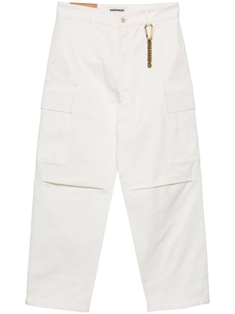 DARKPARK Saint cargo trousers - White von DARKPARK