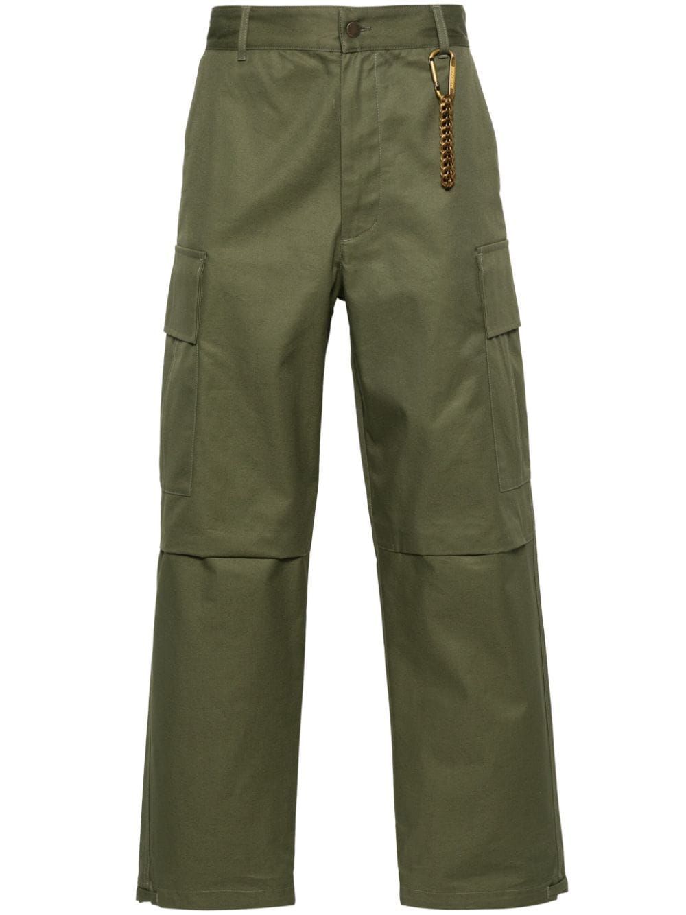 DARKPARK Saint straight-leg cargo trousers - Green von DARKPARK