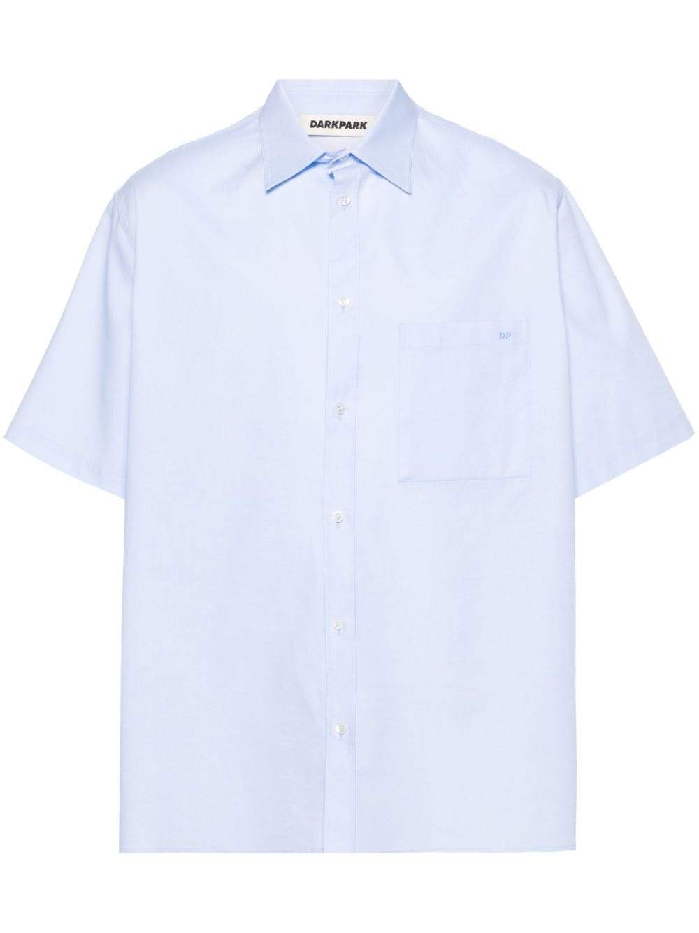 DARKPARK Vale cotton shirt - Blue von DARKPARK