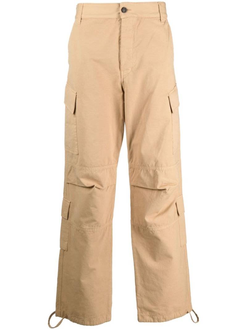 DARKPARK loose-fit cargo trousers - Neutrals von DARKPARK