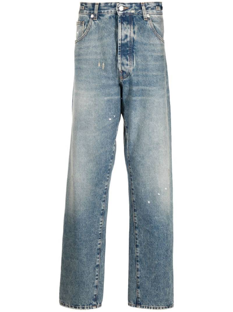 DARKPARK mid-rise straight jeans - Blue von DARKPARK