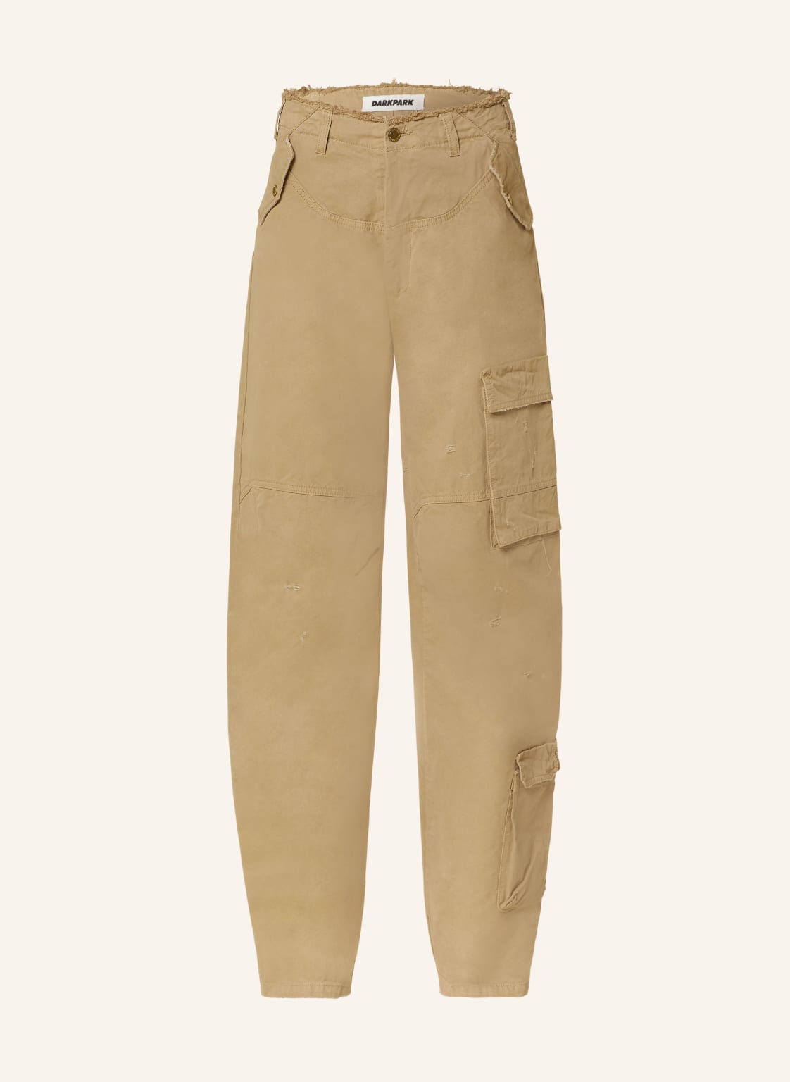 Darkpark Cargohose Rosalind beige von DARKPARK