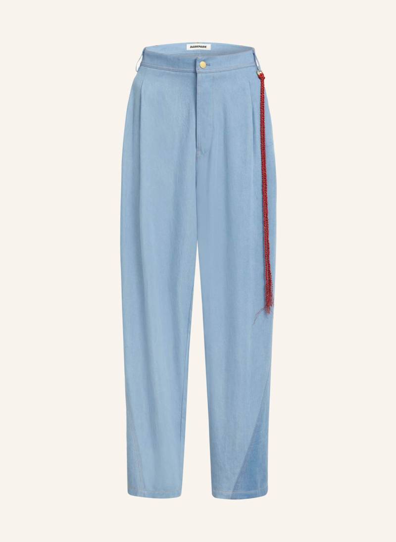 Darkpark Marlenehose Phebe blau von DARKPARK