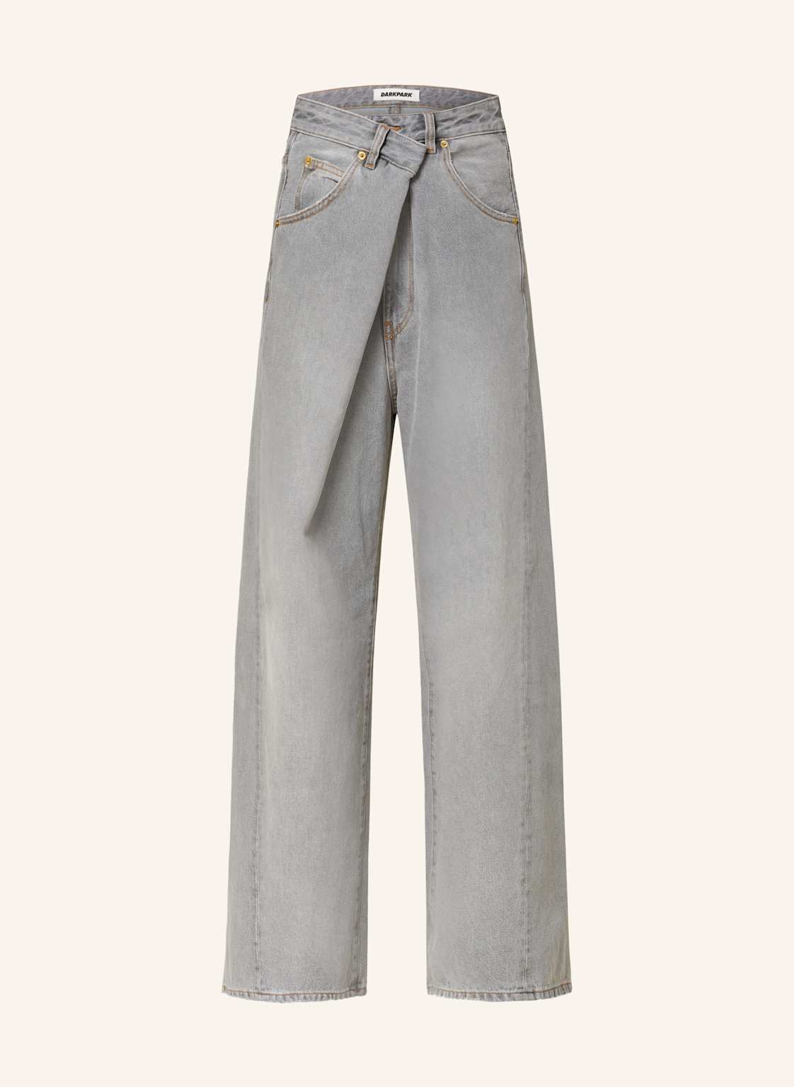 Darkpark Straight Jeans Ines grau Darkpark Straight Jeans Ines grau von DARKPARK