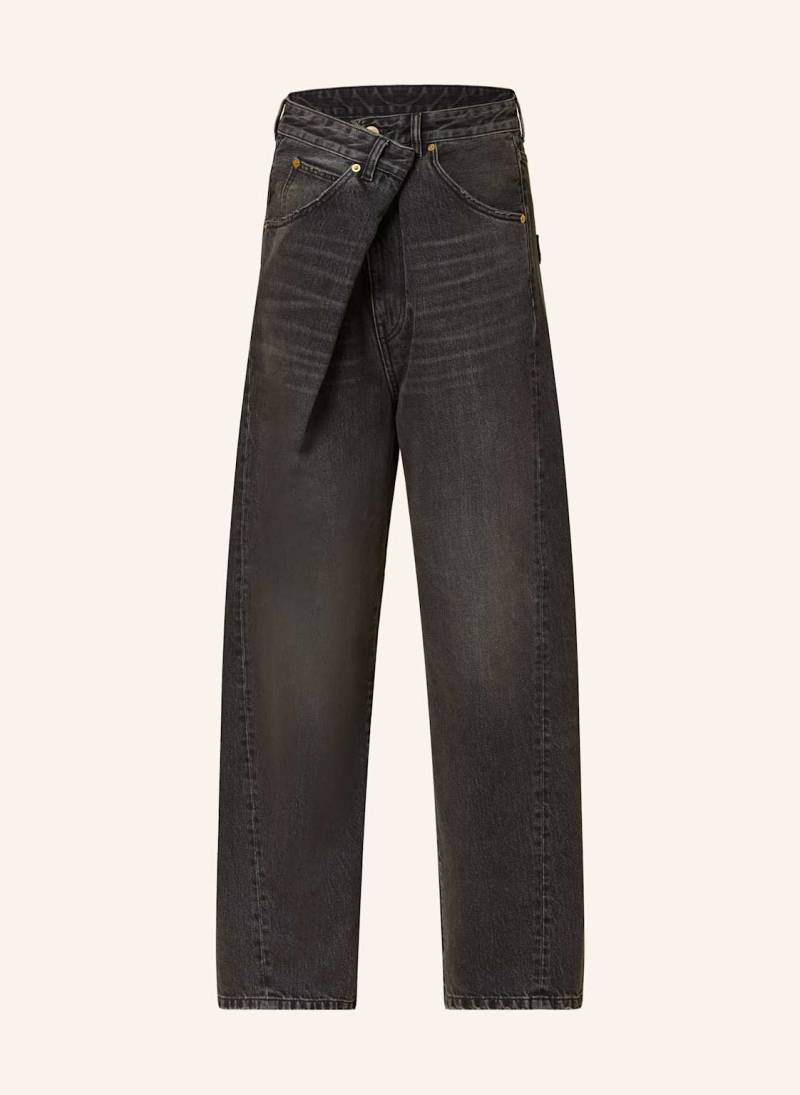 Darkpark Straight Jeans Ines schwarz von DARKPARK