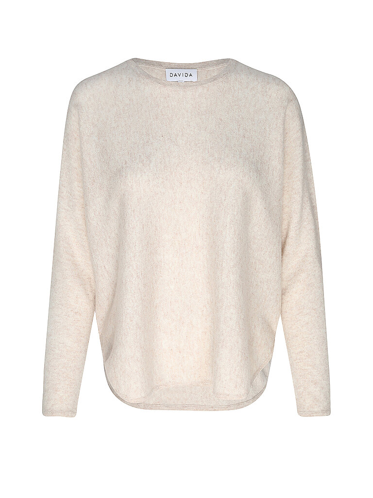 DAVIDA Kaschmirpullover beige | L von DAVIDA