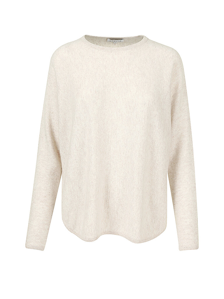 DAVIDA Kaschmirpullover beige | M von DAVIDA