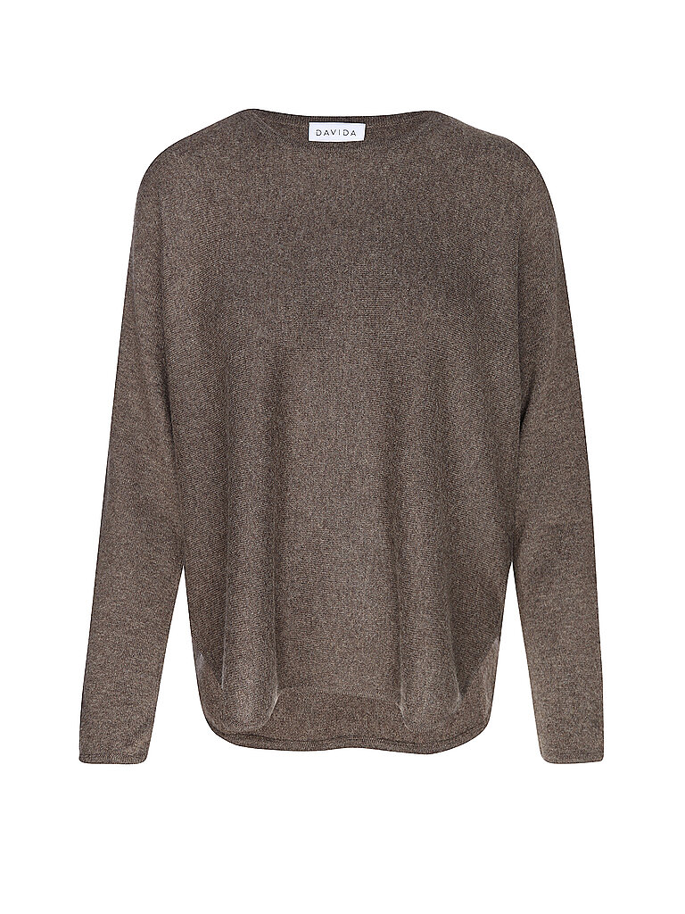 DAVIDA Kaschmirpullover braun | L von DAVIDA