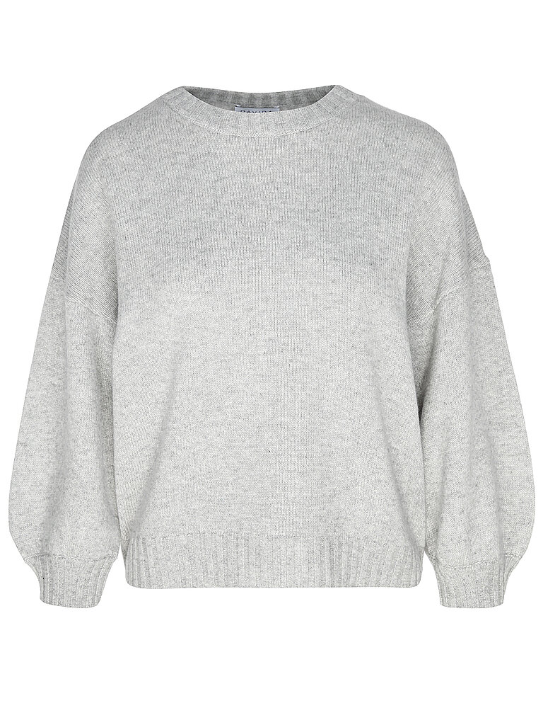 DAVIDA Kaschmirpullover hellgrau | L von DAVIDA