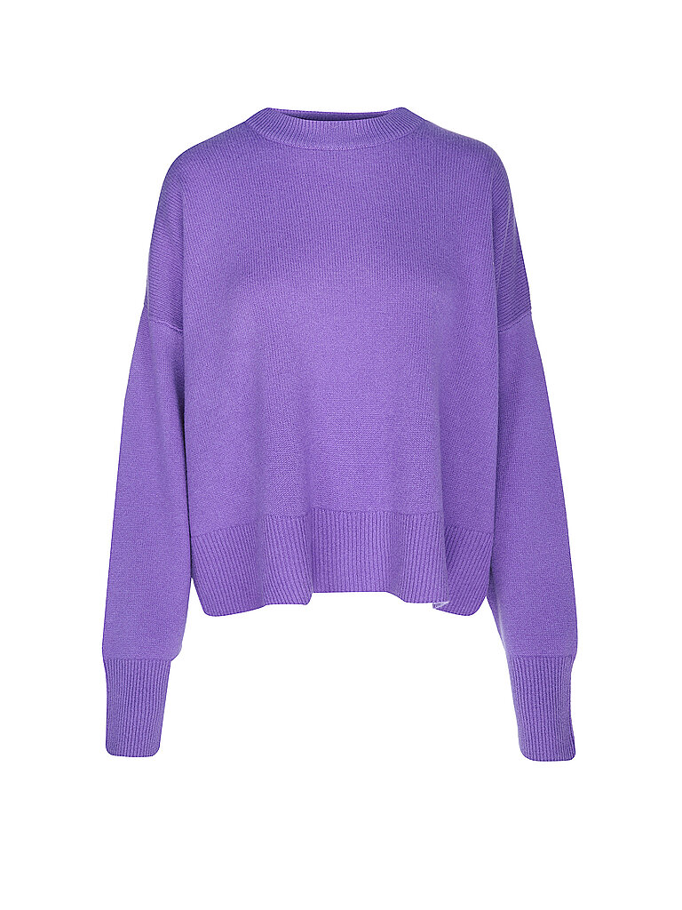 DAVIDA Kaschmirpullover lila | L von DAVIDA